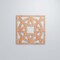 Ekena Millwork Large Brownsville Decorative Fretwork Wood Wall Panels, Cherry, 23 3/8"W x 23 3/8"H x 3/8"T WALW24X24X0375BNECH - alternate 3